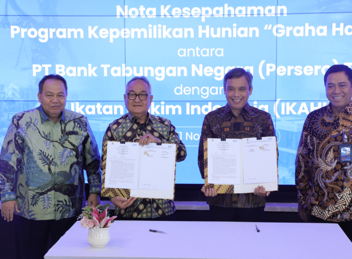 Penandatanganan nota kesepahaman.