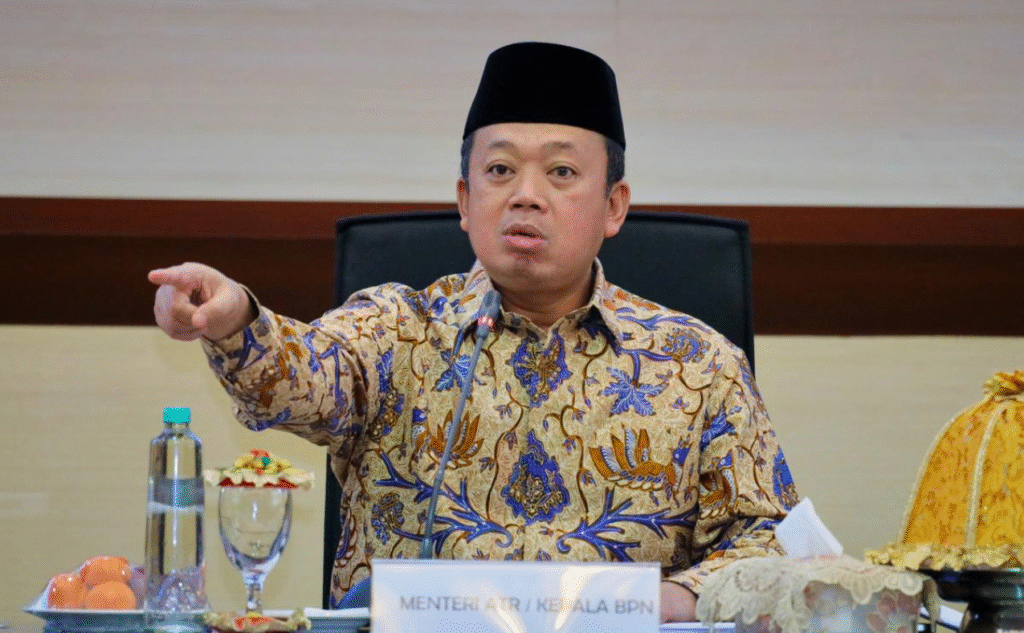 Menteri Agraria dan Tata Ruang/Kepala Badan Pertanahan Nasional (ATR/BPN), Nusron Wahid.