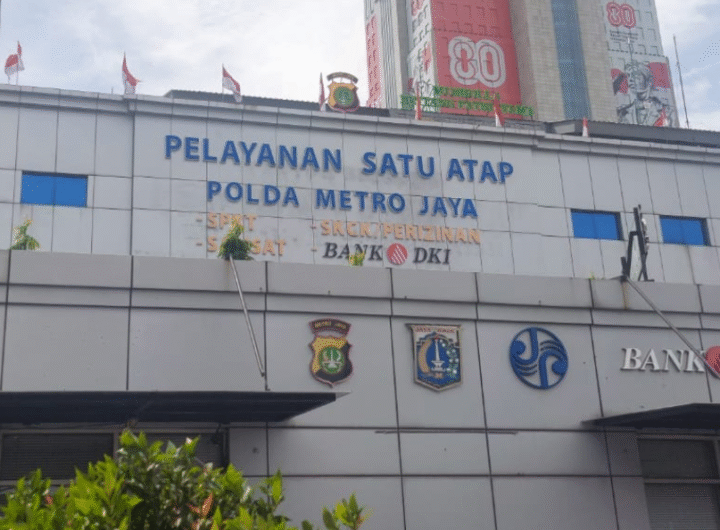 Gedung pelayanan satu atap Polda Metro Jaya.