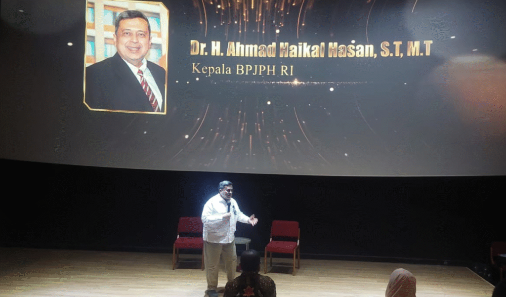 Kepala Badan Penyelenggara Jaminan Produk Halal (BPJPH), Ahmad Haikal Hasan.