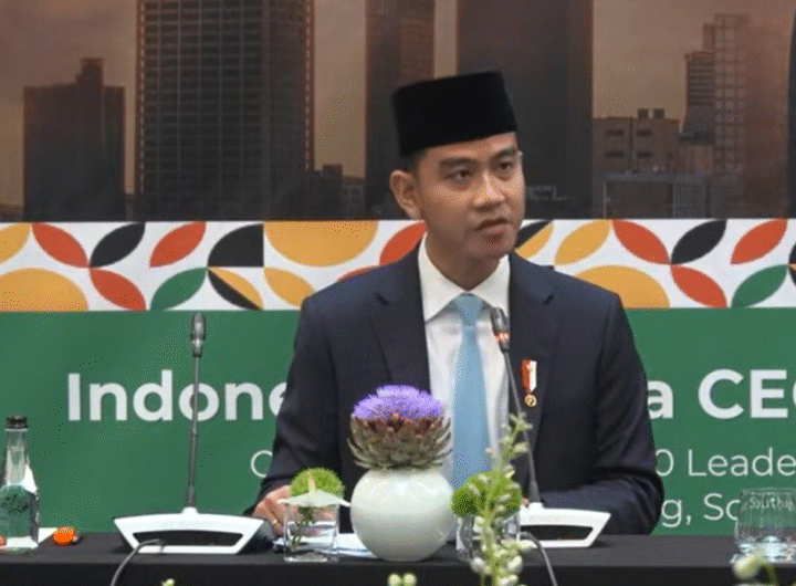 Wakil Presiden Republik Indonesia, Gibran Rakabuming Raka.