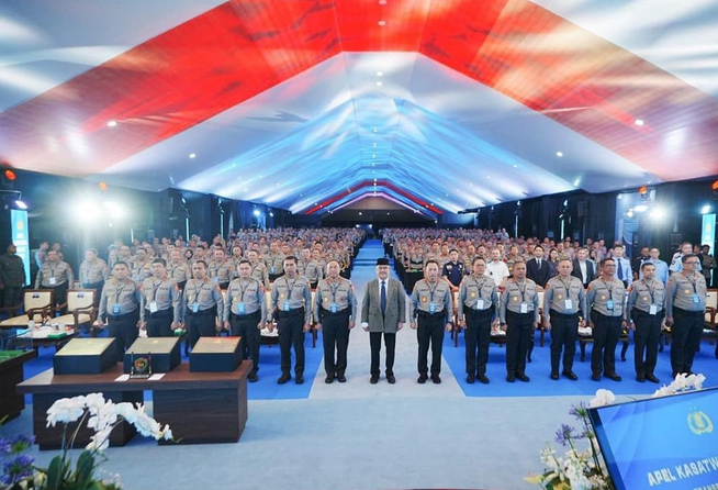 Apel Kasatwil Polri Tahun 2025.