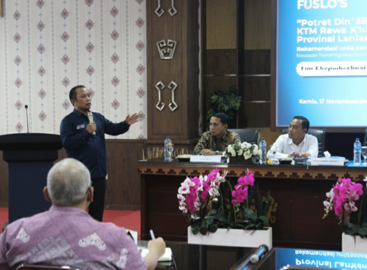 Focus Group Discussion bertema “Mewujudkan Asta Cita melalui Pemetaan Potensi Wilayah untuk Pengembangan Kawasan Transmigrasi yang Berkelanjutan”.