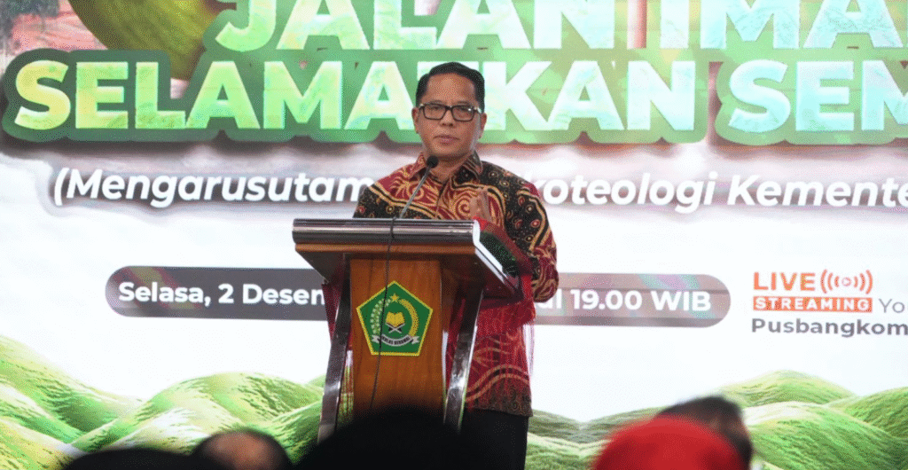 Sekretaris Jenderal Kementerian Agama, Kamaruddin Amin.