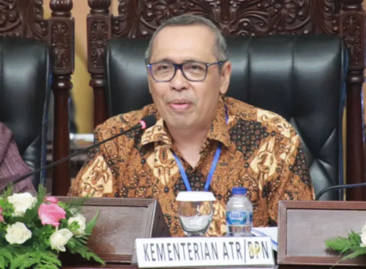 Direktur Jenderal Tata Ruang, Suyus Windayana.