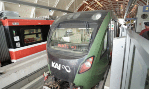 Ilustrasi LRT Jabodebek.