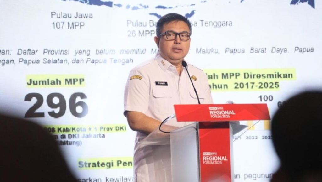 Sekretaris Jenderal Kementerian dalam Negeri Tomsi Tohir.