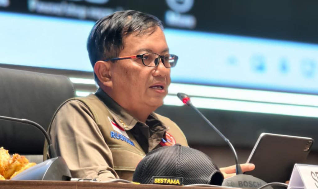 Sekretaris Utama Badan Nasional Penanggulangan Bencana Rustian.