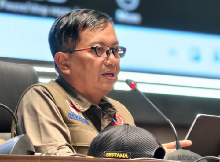 Sekretaris Utama Badan Nasional Penanggulangan Bencana Rustian.