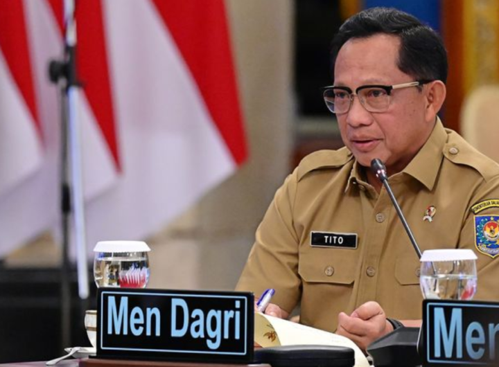 Menteri Dalam Negeri (Mendagri) Muhammad Tito Karnavian.