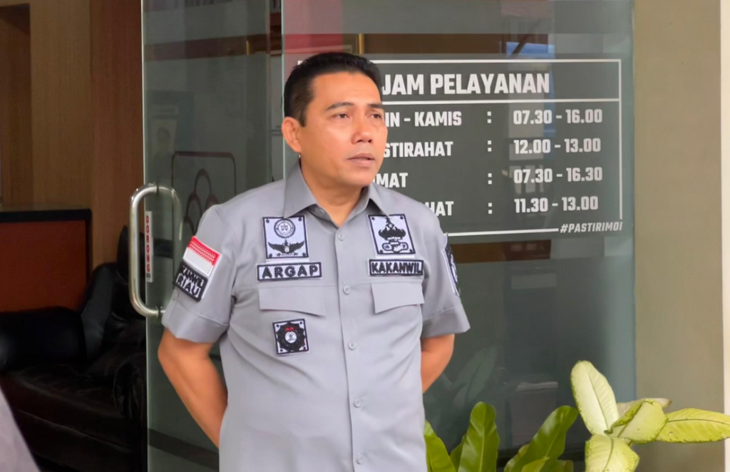 Kepala Kantor Wilayah Kementerian Hukum (Kemenkum) Maluku Utara, Budi Argap Situngkir.