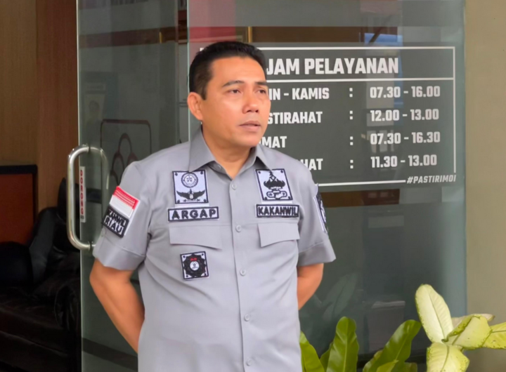 Kepala Kantor Wilayah Kementerian Hukum (Kemenkum) Maluku Utara, Budi Argap Situngkir.