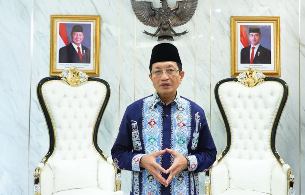 Menteri Agama Nasaruddin Umar. Dok: Kemenag.