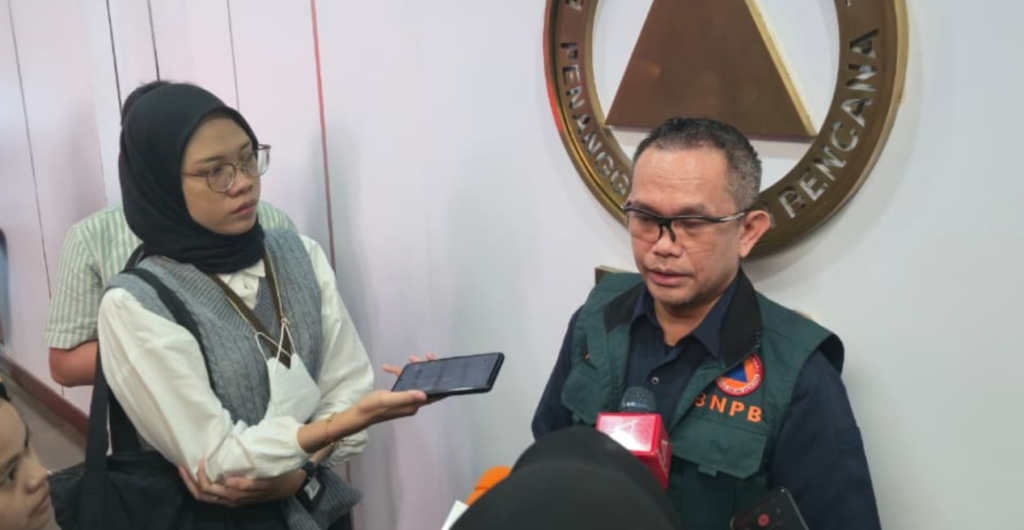 Kepala Pusat Data, Informasi dan Komunikasi Kebencanaan Dr. Abdul Muhari, S.Si., M.T.. Dok: HF.