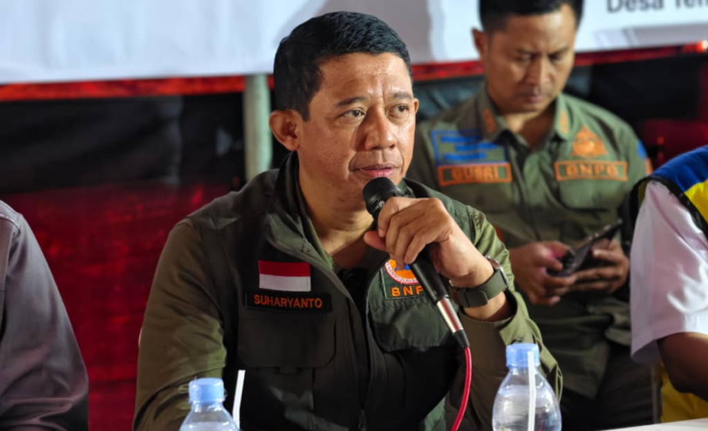 Kepala BNPB Letjen TNI Dr. Suharyanto. Dok: Istimewa.