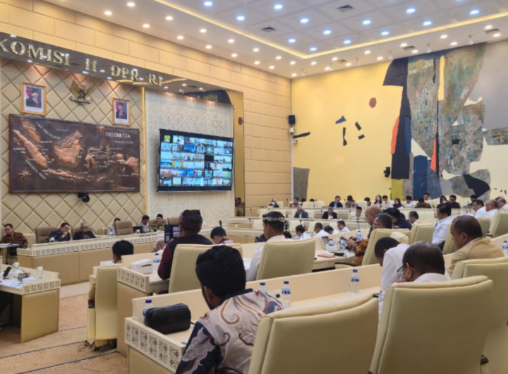 Rapat Kerja dan Rapat Dengar Pendapat Panja Perbatasan Wilayah Negara Komisi II DPR RI.