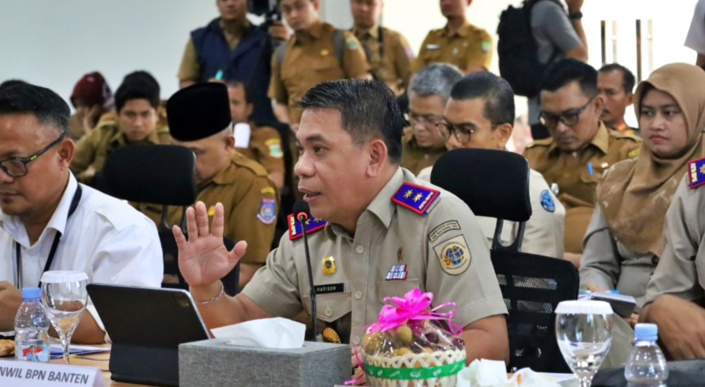 Kepala Kantor Wilayah Badan Pertanahan Nasional (BPN) Banten, Harison Mocodompis. Dok: Istimewa.