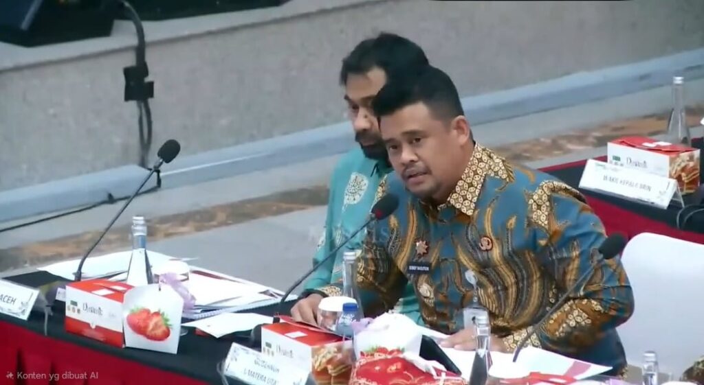 Gubernur Sumatera Utara Bobby Nasution. Dok: Istimewa.