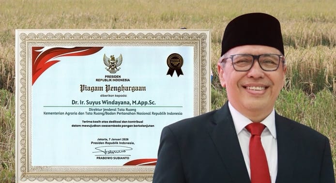 Direktur Jenderal Tata Ruang Kementerian ATR/BPN, Suyus Windayana. Dok: Istimewa.