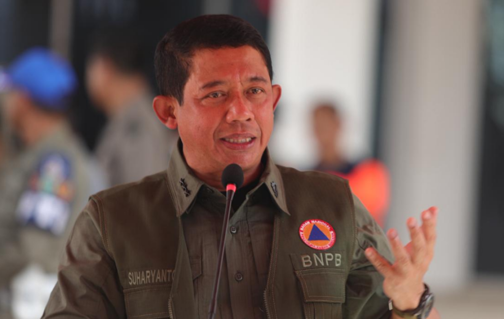 Kepala BNPB Letjen TNI Dr. Suharyanto S.Sos., M.M., Dok: Istimewa.