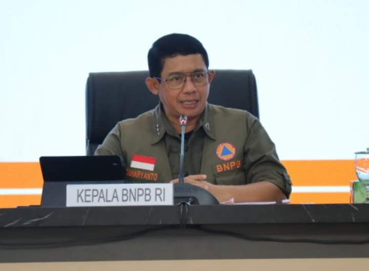Kepala BNPB Letjen TNI Dr. Suharyanto, S.Sos., M.M. Dok: Istimewa.