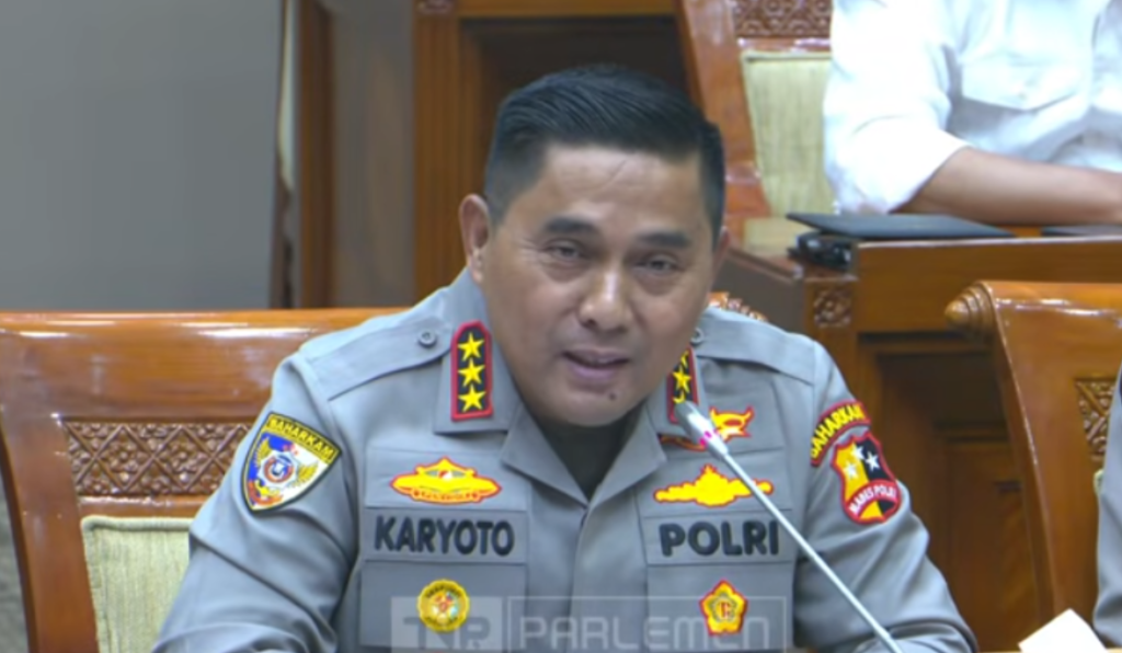 Kabaharkam Polri Komjen Pol. Karyoto. Dok: Istimewa.