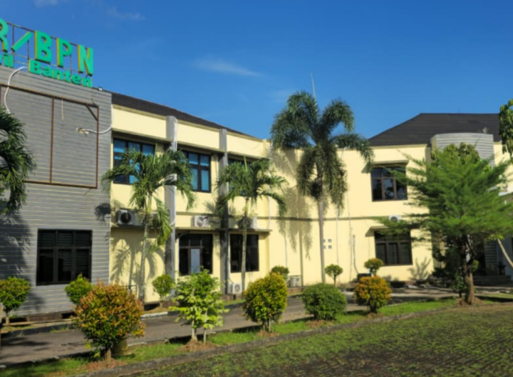 Gedung Kantor Wilayah Badan Pertanahan Nasional (BPN) Provinsi Banten. Dok: Istimewa.