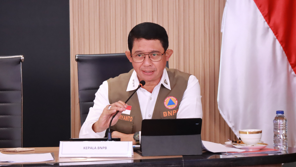 Kepala BNPB Letjen TNI Dr. Suharyant. Dok: Istimewa.