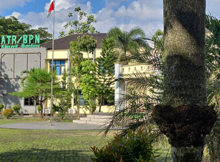 Kantor Wilayah Badan Pertanahan Nasional Provinsi Banten. Dok: Istimewa.