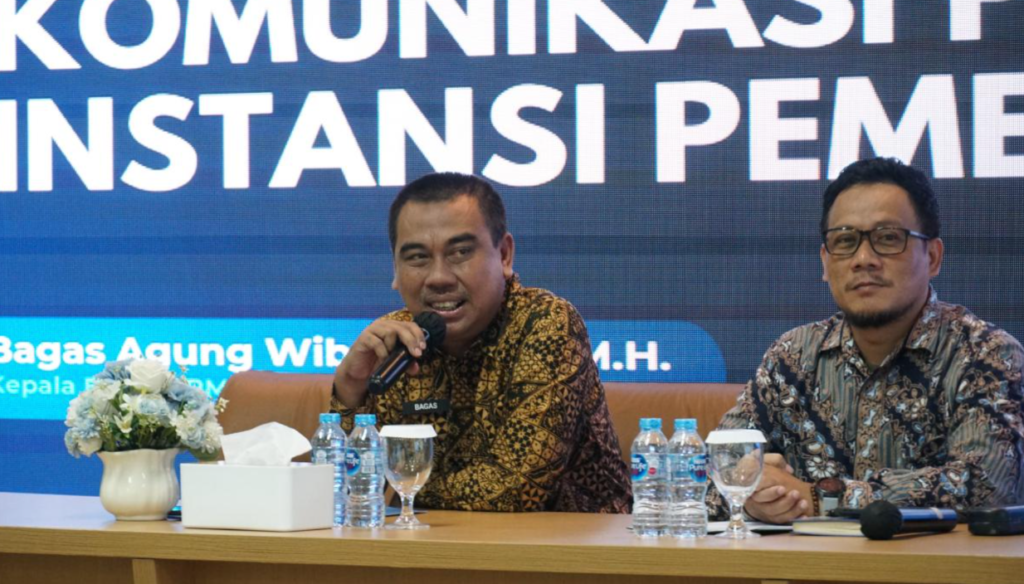 Kepala Bagian Pemberitaan, Media, dan Hubungan Antar Lembaga, Bagas Agung Wibowo. Dok: Istimewa.