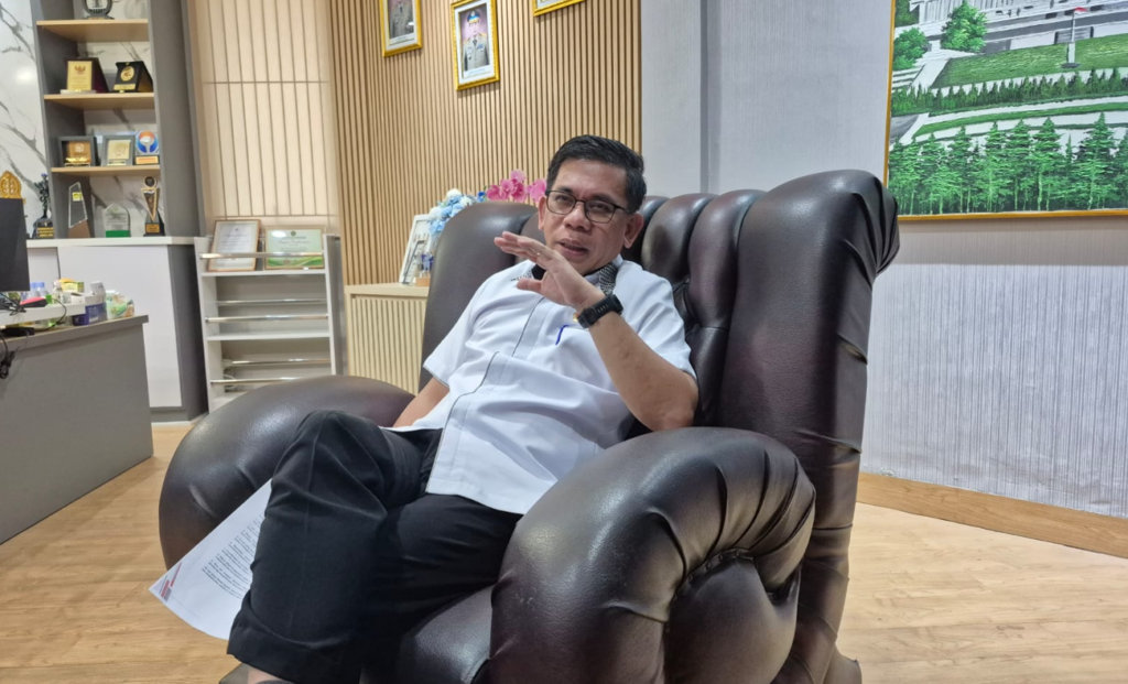 Kepala Kanwil BPN Banten, Harison Mocodompis. Dok: IR.