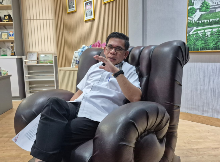 Kepala Kanwil BPN Banten, Harison Mocodompis. Dok: IR.