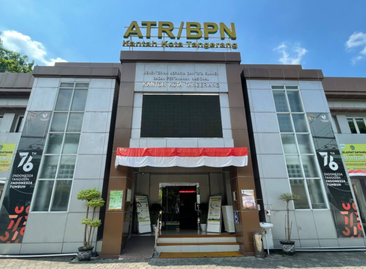 Kantor Pertanahan Kota Tangerang. Dok: Istimewa.