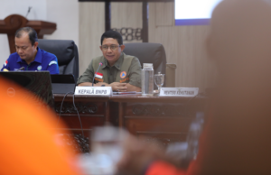 Kepala BNPB Letjen TNI Dr. Suharyanto S,Sos., M.M., Dok: Istimewa.