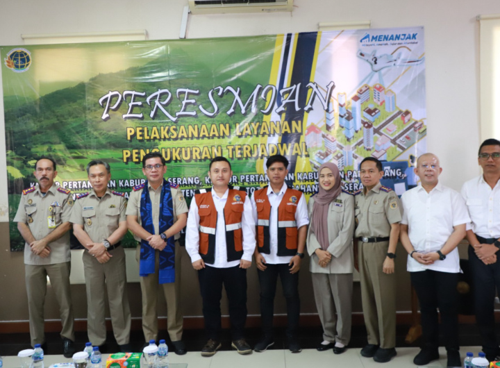 Peluncuran Pengukuran Terjadwal di Serang Raya, Lebak, dan Pandeglang menandai seluruh Kantor Pertanahan se-Banten resmi mengimplementasikan layanan tersebut. Dok: Istimewa.