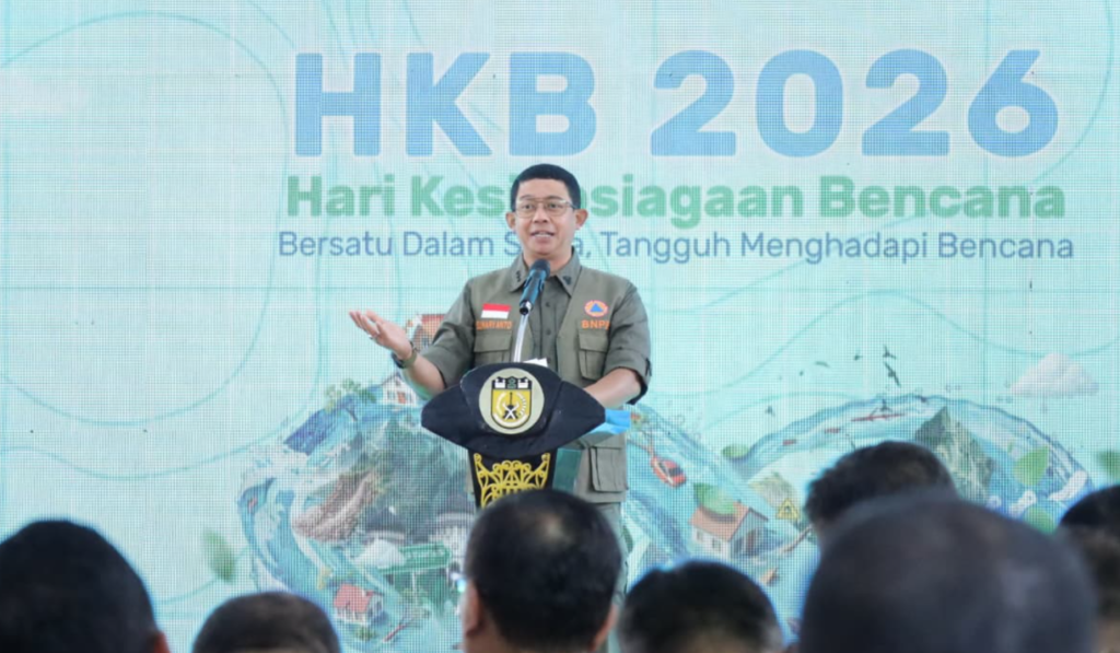 Kepala BNPB Letjen TNI Dr. Suharyanto. S.Sos., M.M. Dok: Istimewa.