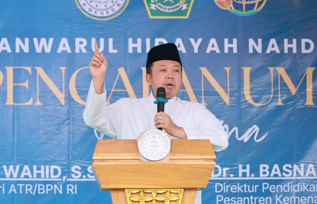 Menteri Agraria dan Tata Ruang/Kepala Badan Pertanahan Nasional (ATR/BPN), Nusron Wahid. Dok: Istimewa.