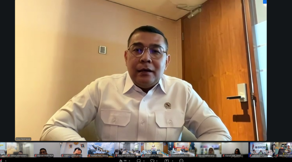 Wakil Menteri Agraria dan Tata Ruang/Wakil Kepala BPN, Ossy Dermawan. Dok: Istimewa.