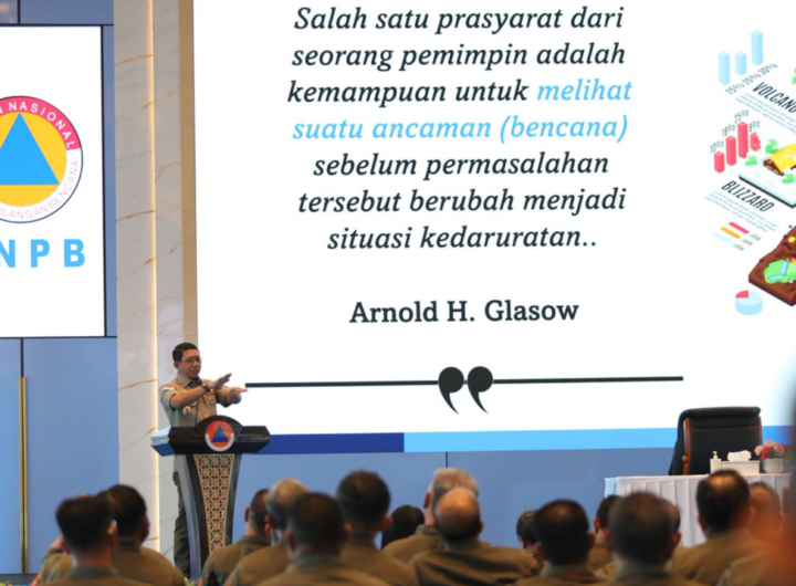 Kepala Badan Nasional Penanggulangan Bencana (BNPB) Letjen TNI Dr. Suharyanto, S.Sos., M.M., Dok: Istimewa.