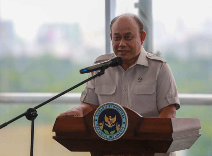 Kepala Badan Gizi Nasional, Dadan Hindayana. Dok: Istimewa.