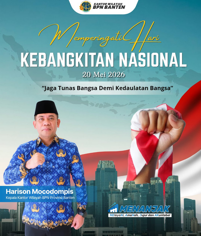 Dok. Tangkapan layar Instagram Kanwil BPN Provinsi Banten
