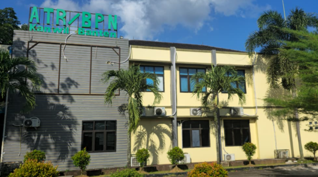 Kanwil BPN Banten. Dok: Istimewa.