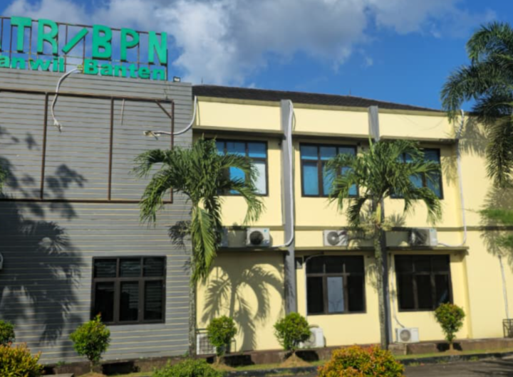 Kanwil BPN Banten. Dok: Istimewa.
