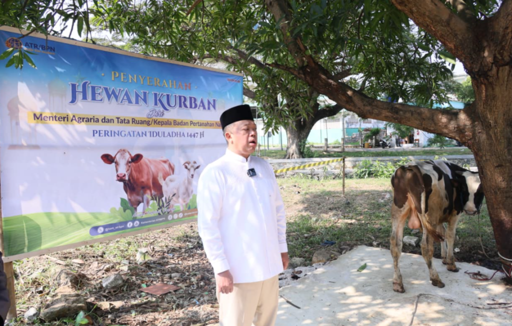 Menteri Agraria dan Tata Ruang/Kepala Badan Pertanahan Nasional (ATR/BPN), Nusron Wahid. Dok: Istimewa.