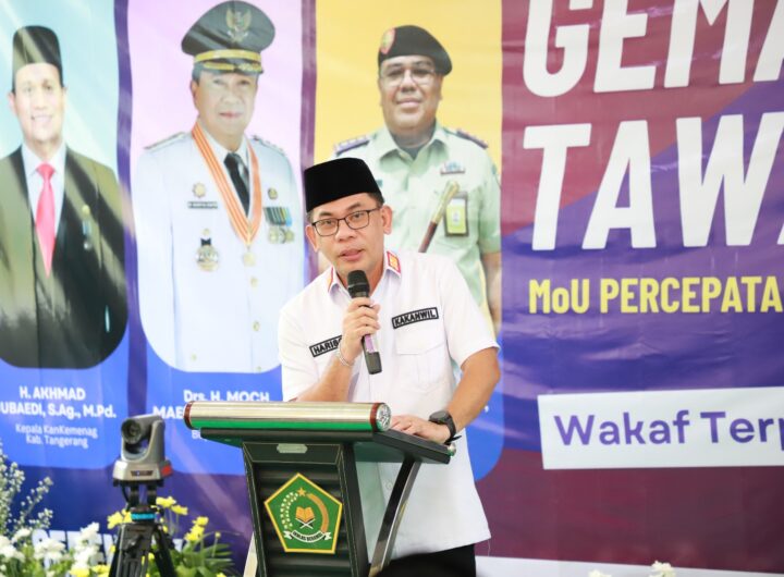 Kepala Kantor Wilayah Badan Pertanahan Nasional (BPN) Provinsi Banten, Harison Mocodompis. Dok: Istimewa.