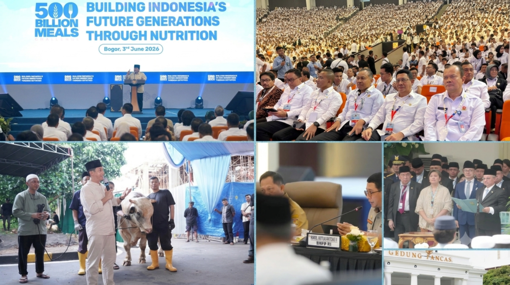 Rangkaian agenda strategis Kepala BNPB, Letjen TNI Suharyanto, selama dua pekan (25 Mei-7 Juni 2026). Dok: Istimewa.