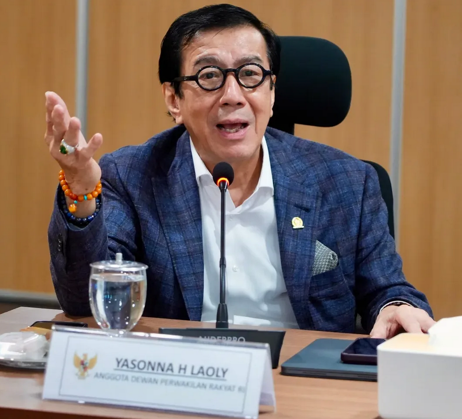 Anggota Komisi XIII DPR RI, Yasonna Hamonangan Laoly. Dok: Istimewa.