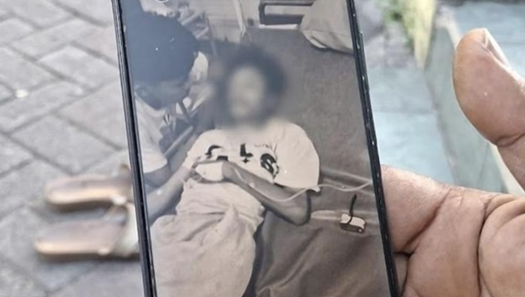 Korban peneroyokan di Surabaya. Dok: Istimewa.