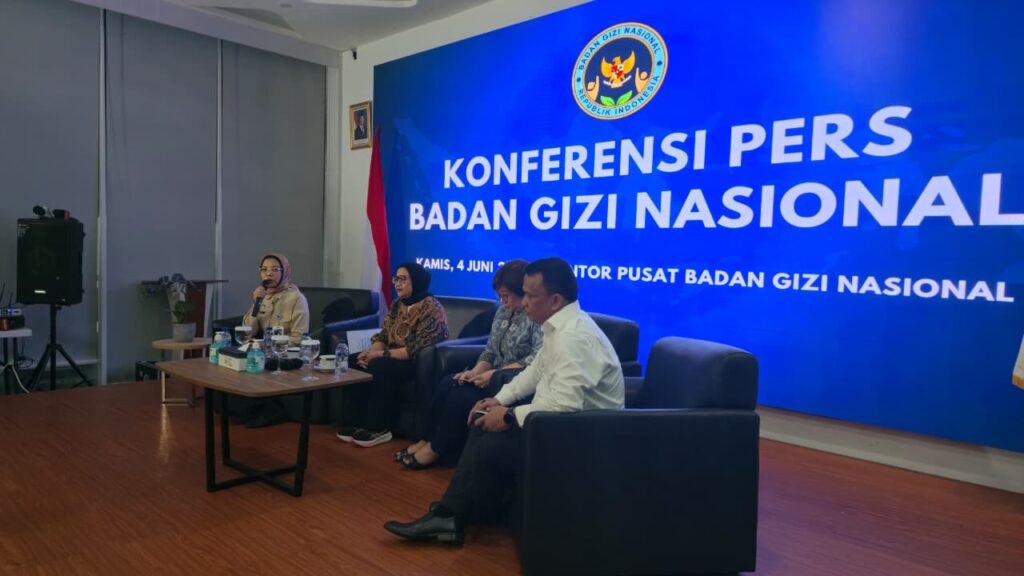 Konferensi Pers Badan Gizi Nasional. Dok: HF