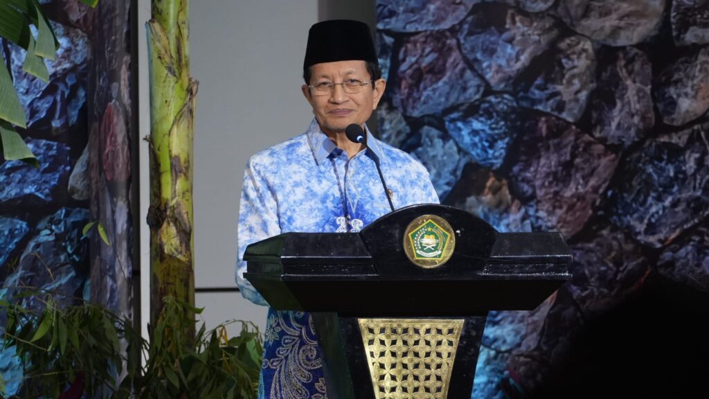 Menteri Agama Republik Indonesia, Nasaruddin Umar. Dok: Bimas Buddha.